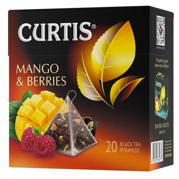 Tea Black Mango and Berries – 20 Tea Bags (3D)